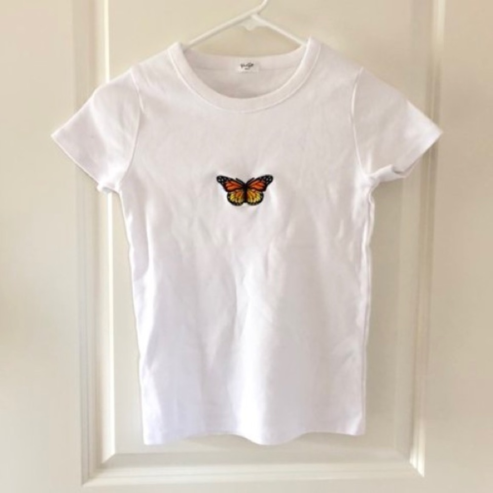 Brandy Melville butterfly T-shirt